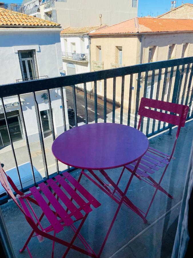 "Le Jardin" Superbe T2 Parking, Clim & Terrasse ! Sète Exterior foto